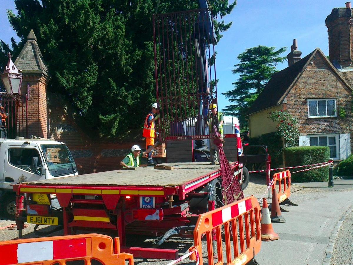 Refurbishment of Grade II Listed Gates