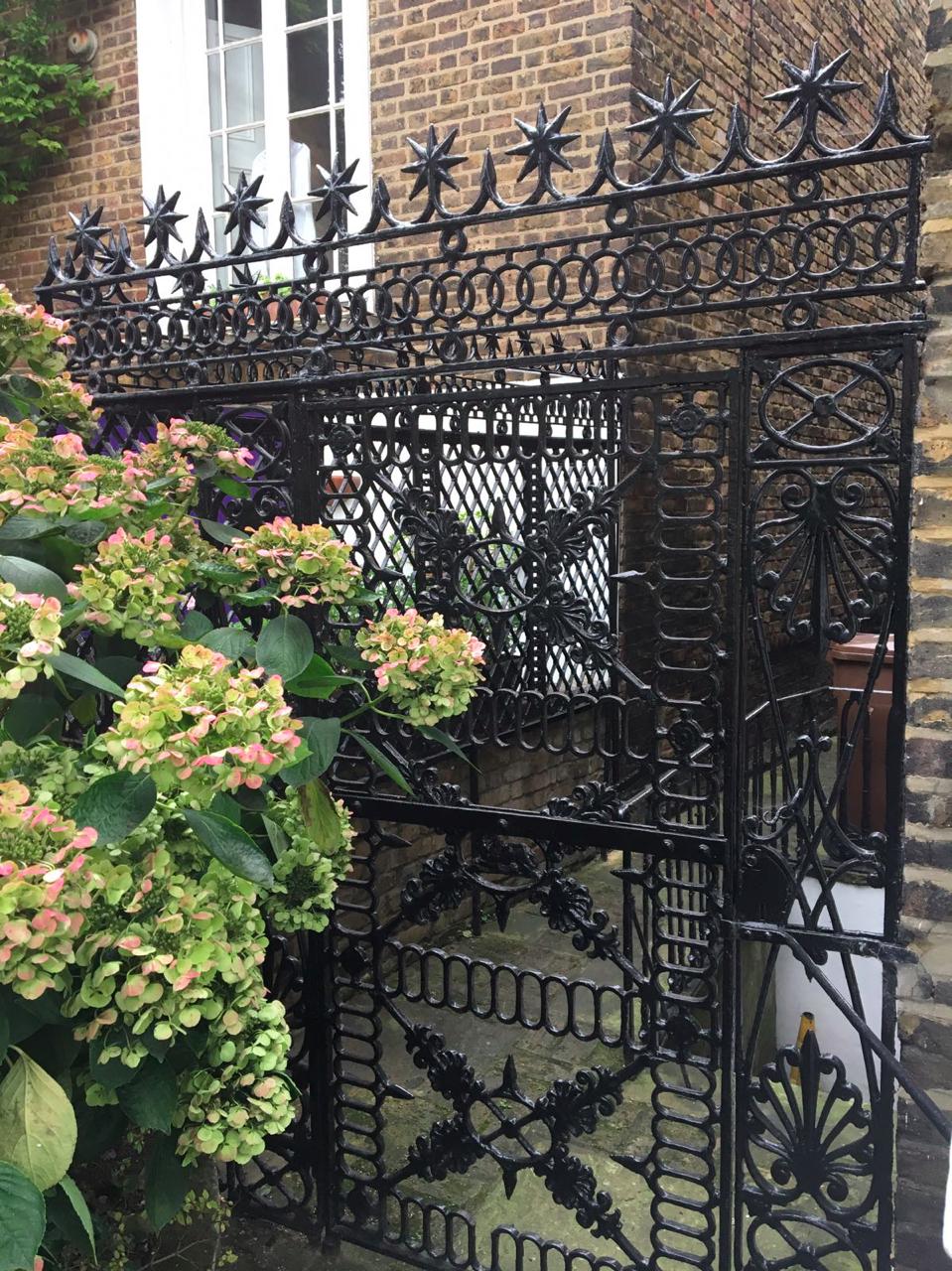 Railing Repairs, King's Cross, London N1