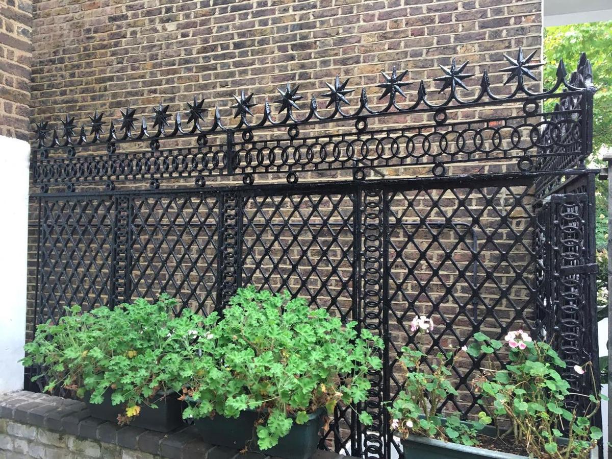 Railing Repairs, King's Cross, London N1