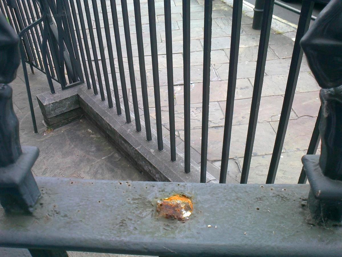 Replacement of Missing Railing Finials, St. John's Church, Fulham, London SW6