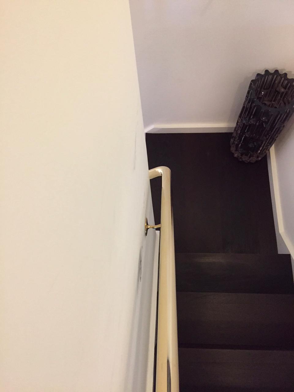 Brass Handrail Fabrication, Union Wharf, London N1