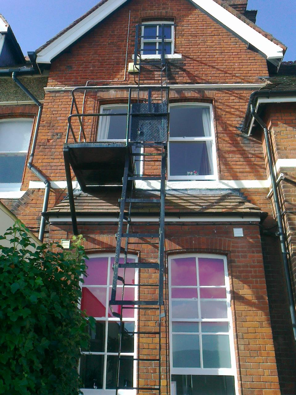 Fire Escape Repairs, Brentwood School, Essex CM15.