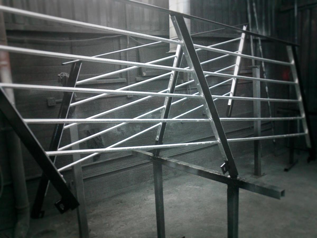 Garden Metal Staircase Fabrication, London NW6