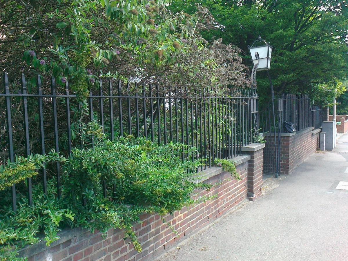 Metal Gate Repairs Grade II Listed 18th Century Property, Wanstead, London E11