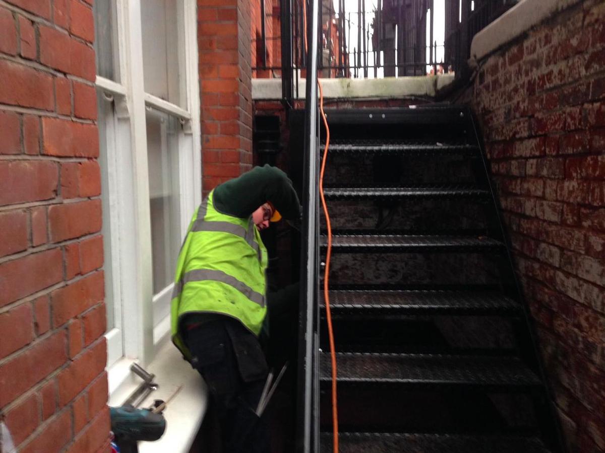 Metal Staircase Fabrication, Westminster London SW1