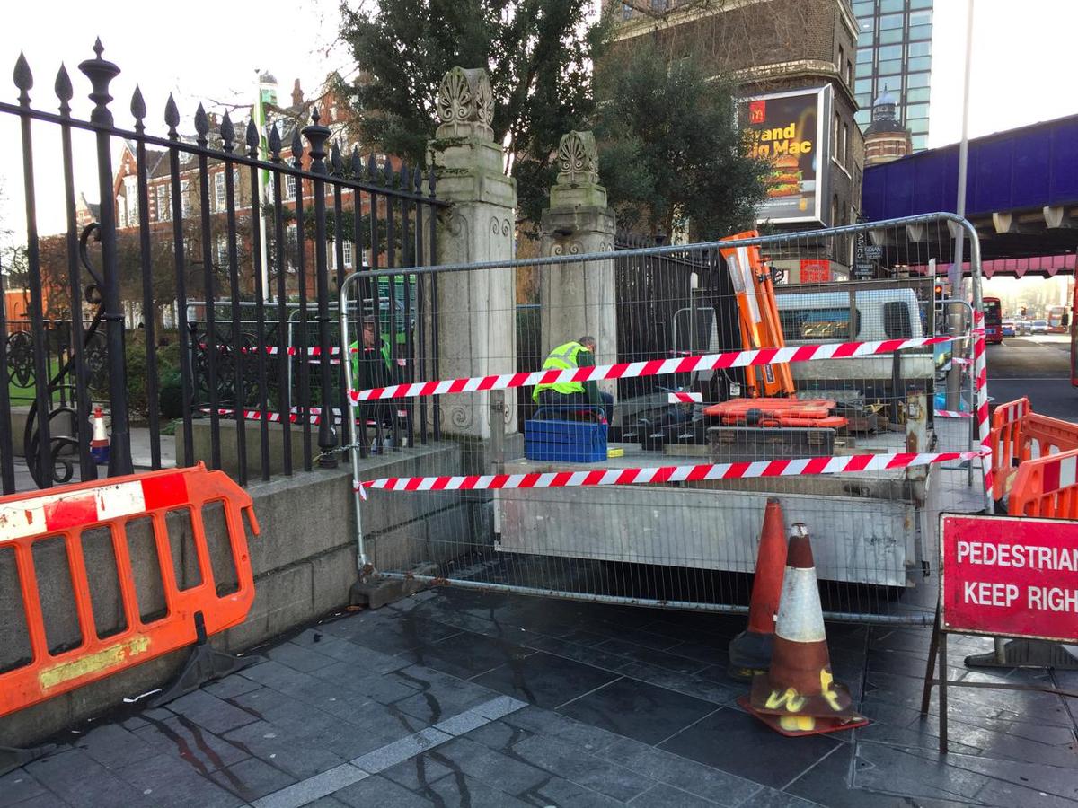 Gate Repairs, Church of St John with All Saints