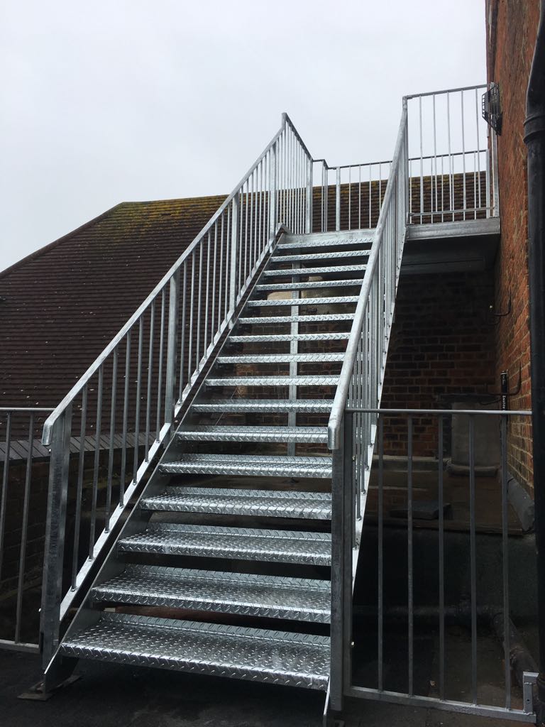 New Metal Staircase, Folkestone, Kent