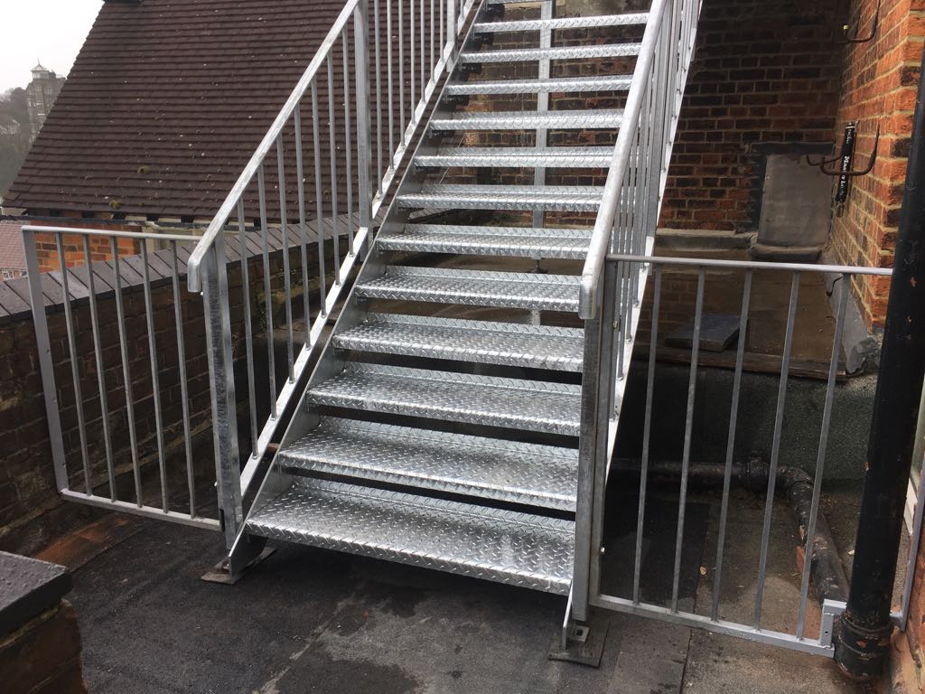 New Metal Staircase, Folkestone, Kent