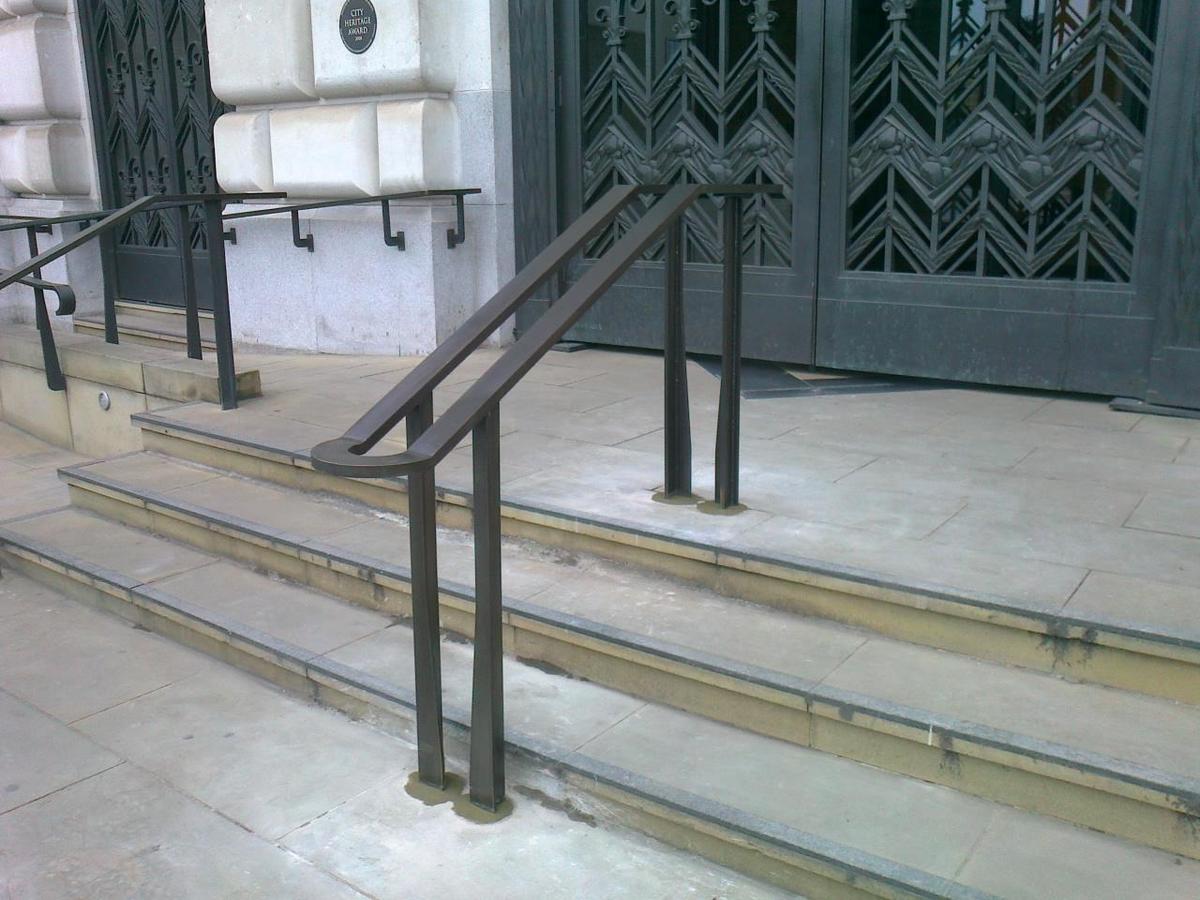 Bespoke Heritage Entrance Handrails