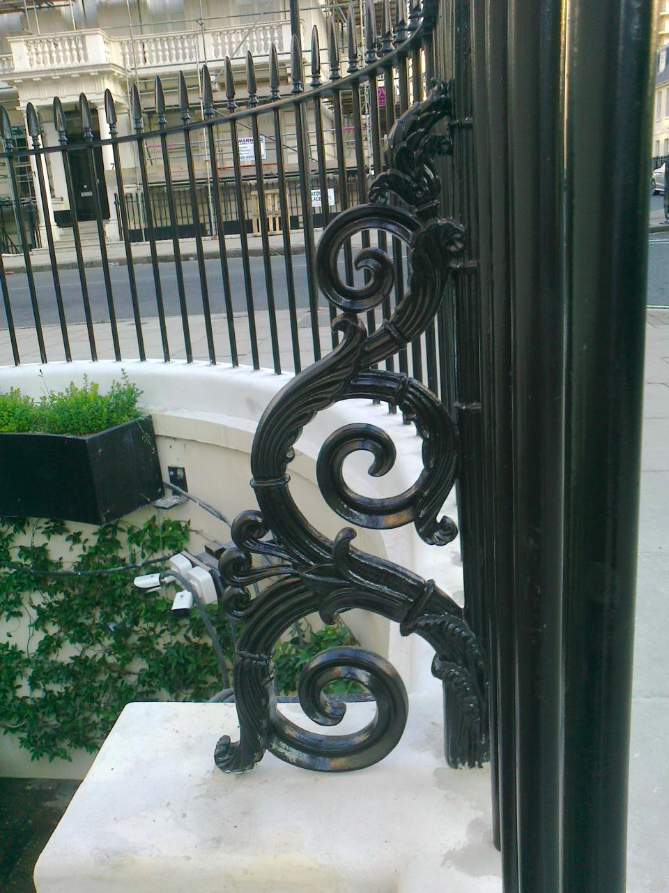 Repair of Railings and Planters, London SW1