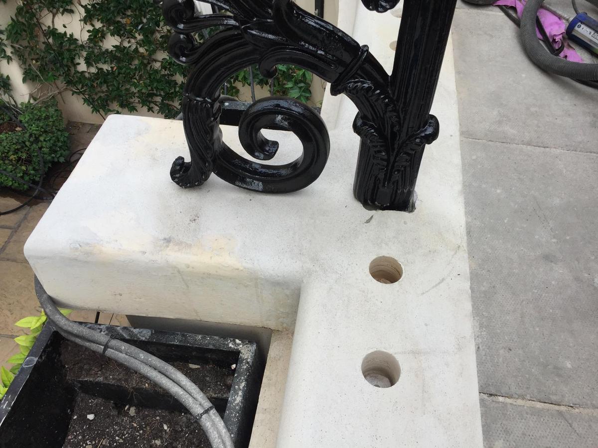 Repair of Railings and Planters, London SW1