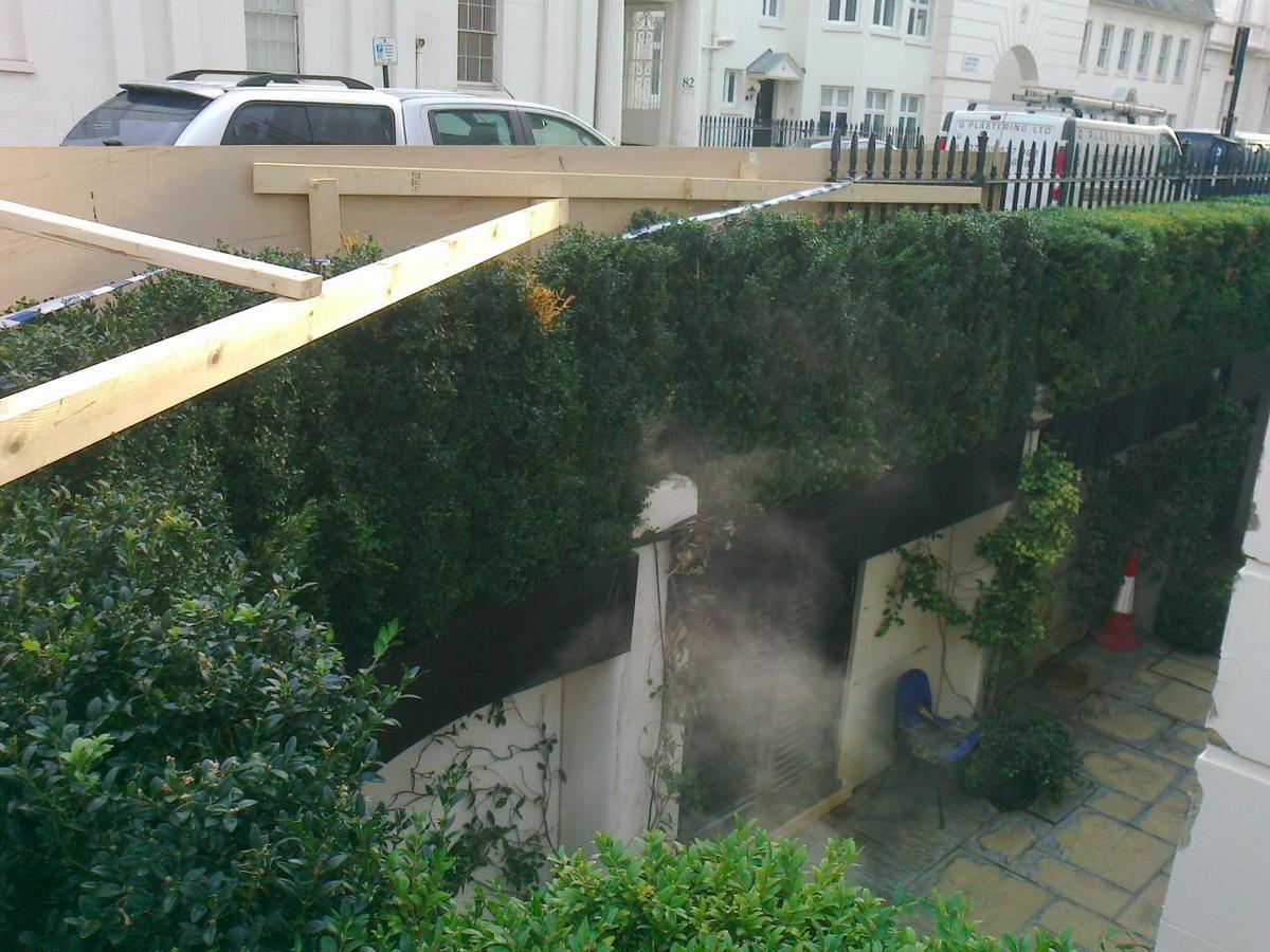 Repair of Railings and Planters, London SW1
