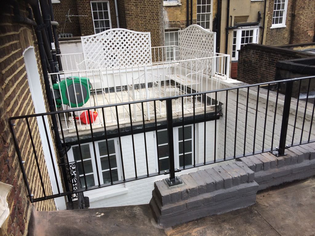 Roof Balustrade, Bayswater, London W2