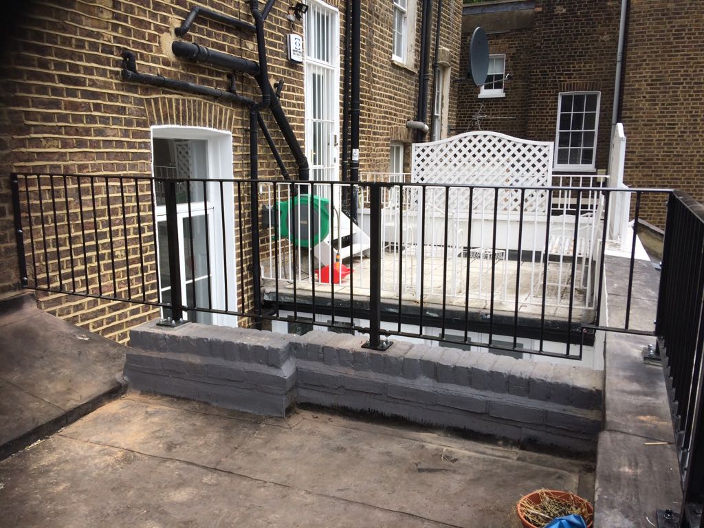 Roof Balustrade, Bayswater, London W2