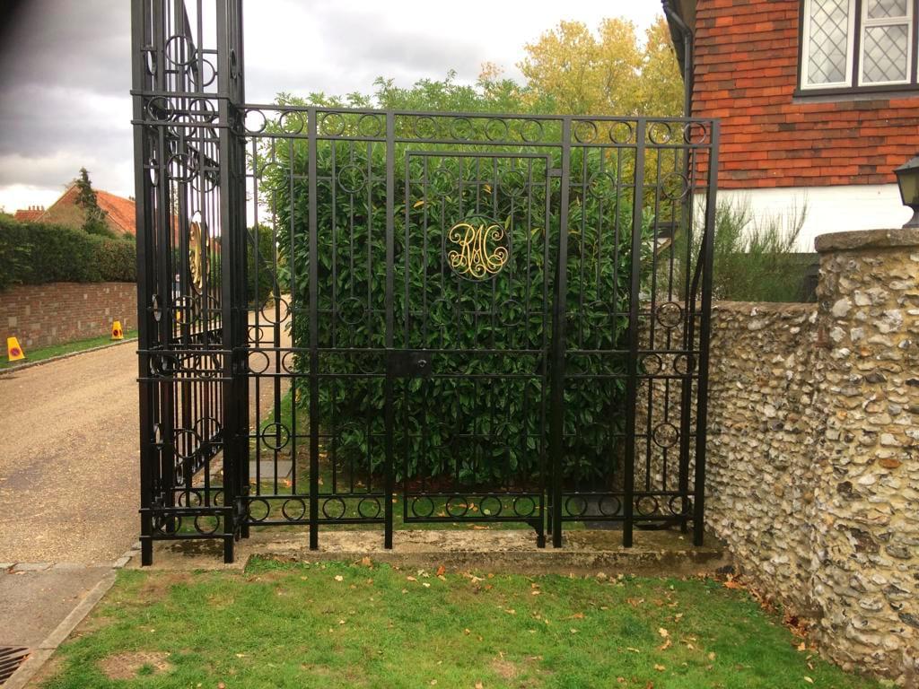 Re-painting of the Entrance at The RAC Club, Woodcote Park, Epsom, Surrey