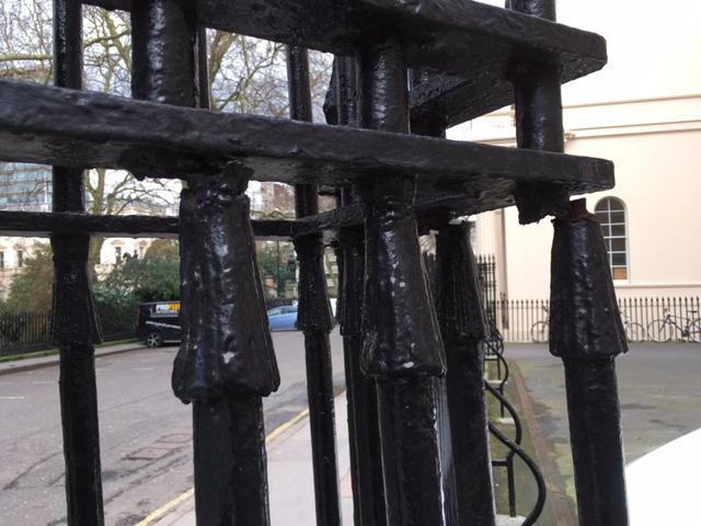 Repair of the Exit Column, The Royal Society, London SW1