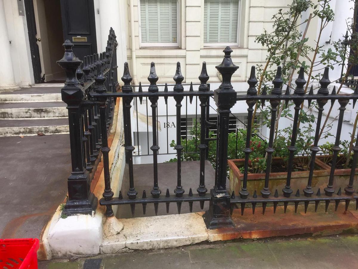 Railing Repairs, Ladbroke Gardens, London W11