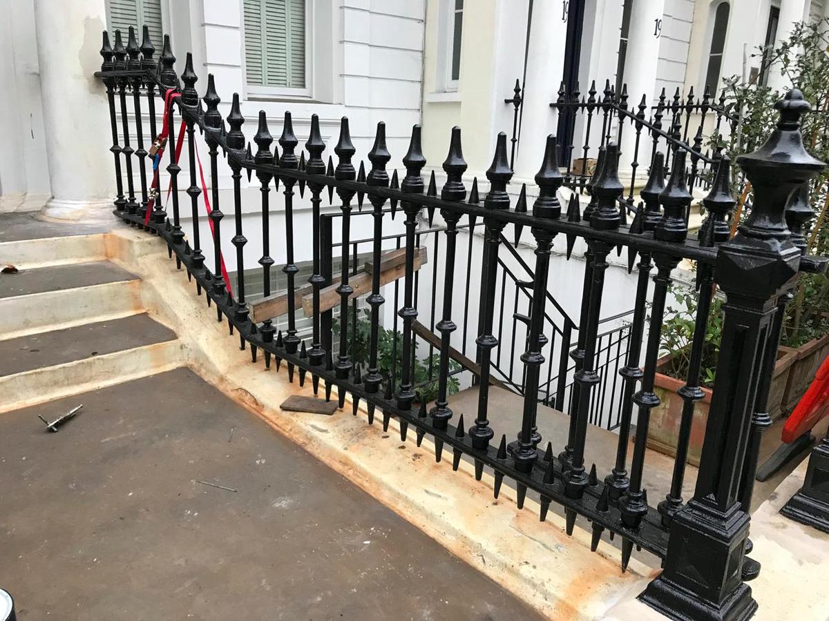 Railing Repairs, Ladbroke Gardens, London W11