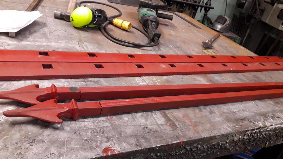 Railing Repairs, St. James’ Church, Enfield