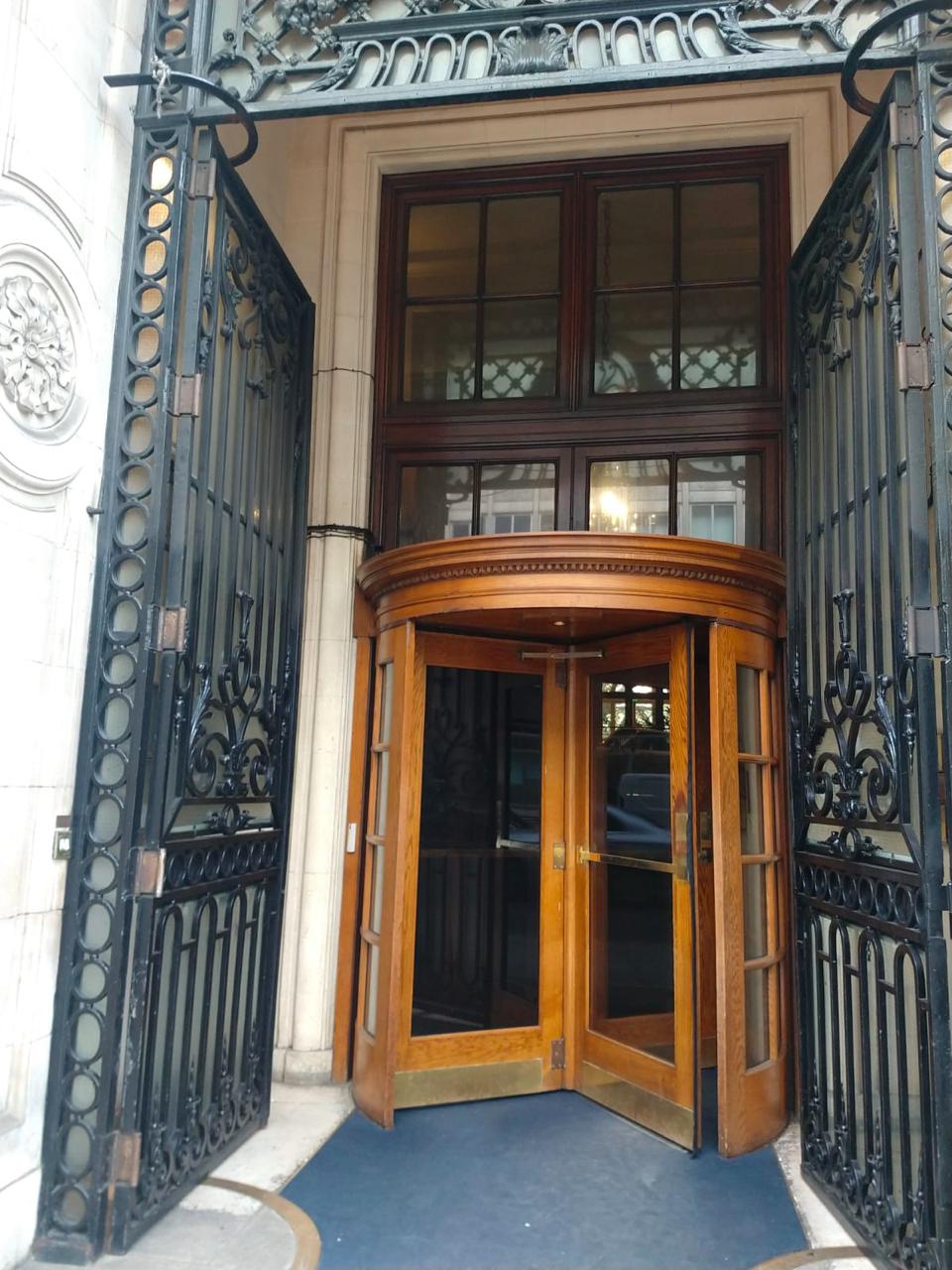 Repair of the Entrance Gates, Royal Automobile Club, 89 Pall Mall, St. James's, London SW1
