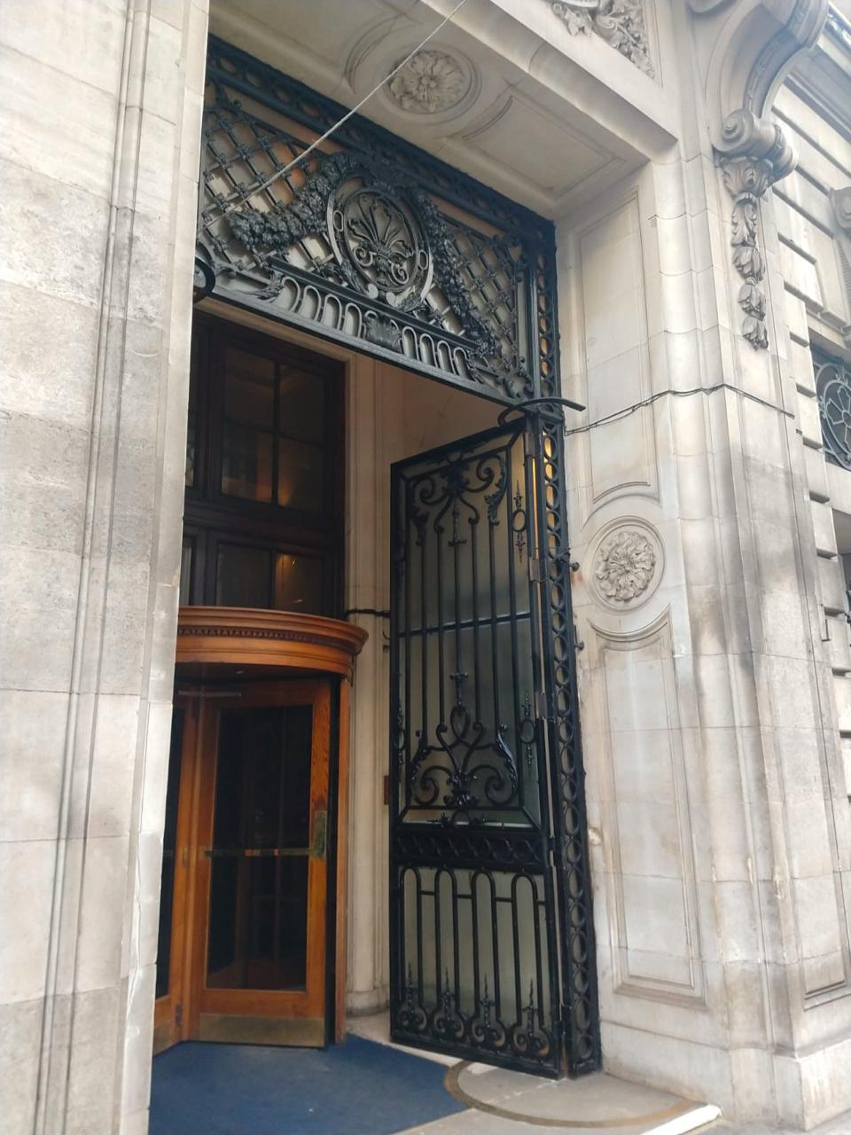 Repair of the Entrance Gates, Royal Automobile Club
