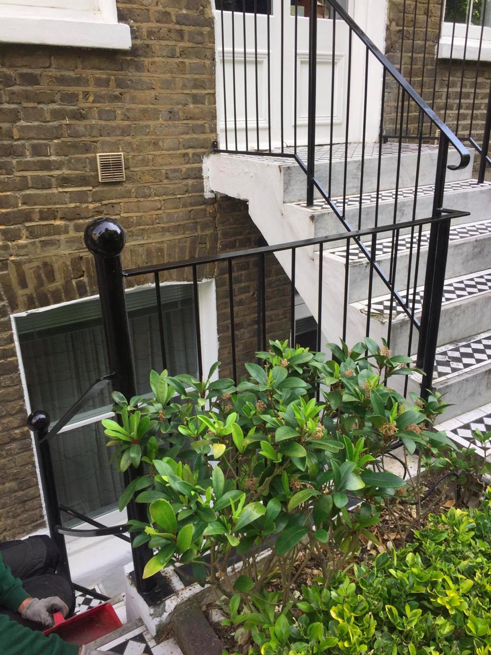 Railing & Handrail Repairs, K+K George Hotel, Kensington, London SW5
