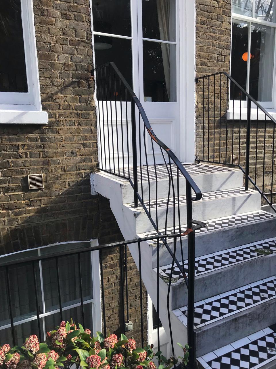 Railing & Handrail Repairs, K+K George Hotel, Kensington, London SW5