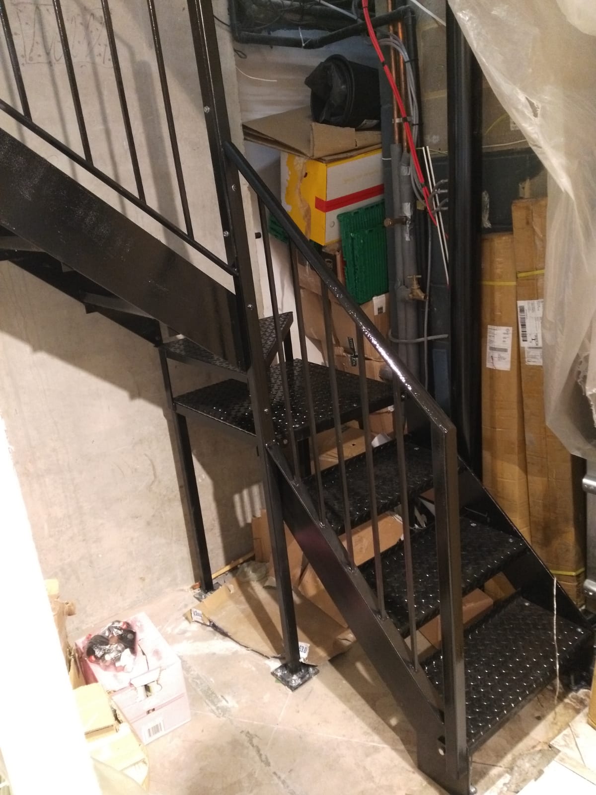 New Staircase for a Battersea Store, London SW11