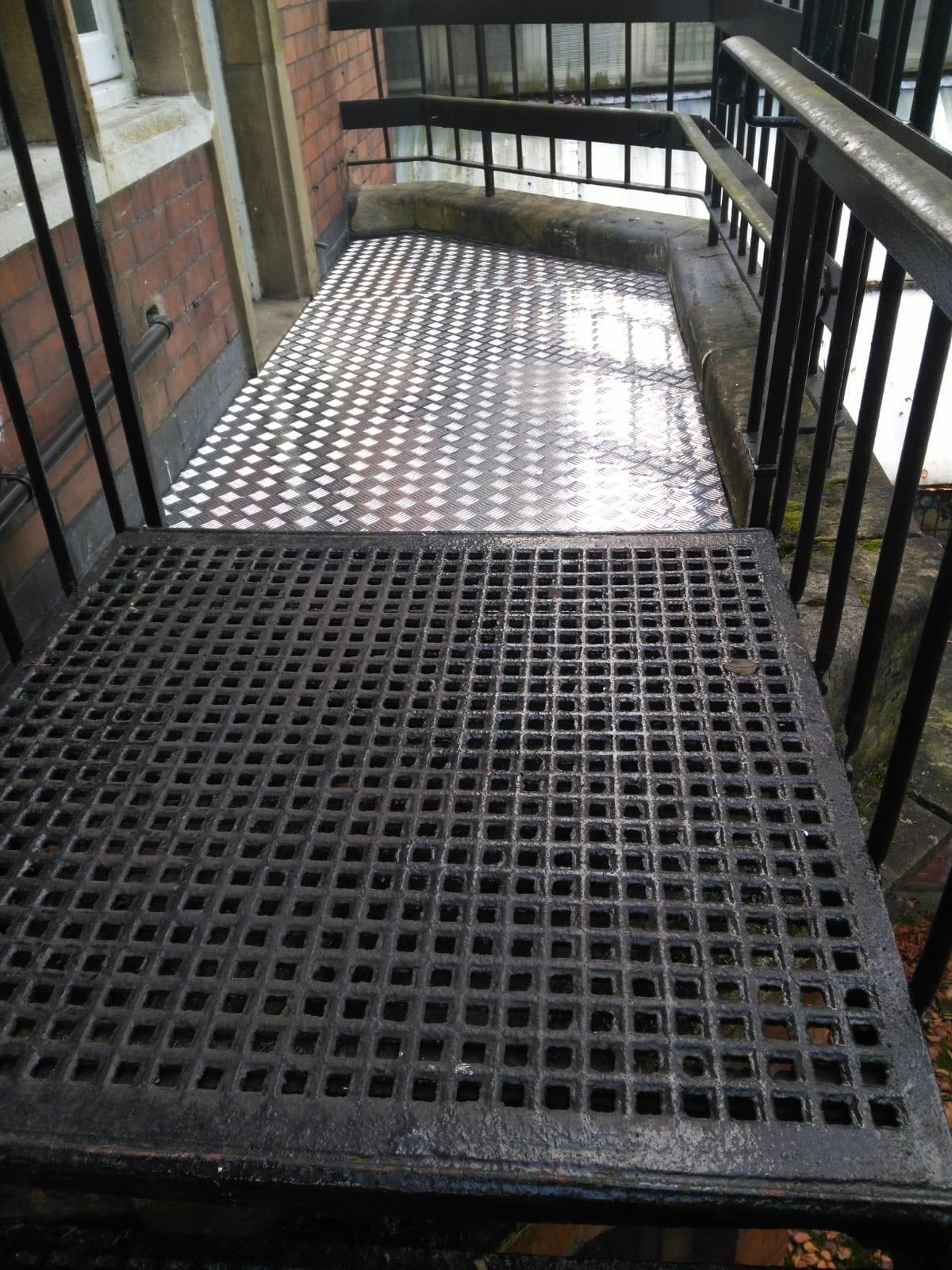 New Walkways, Landing Plates and Stair Treads