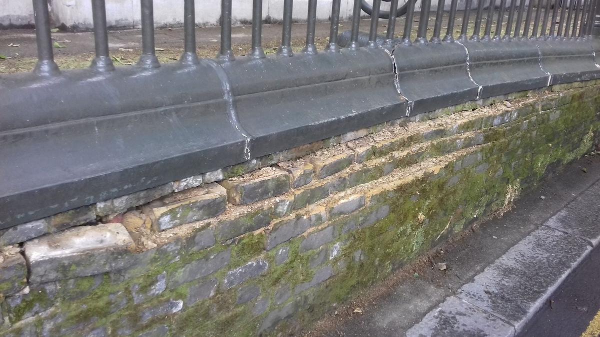 Railing Repairs, St. Luke's, Old Street
