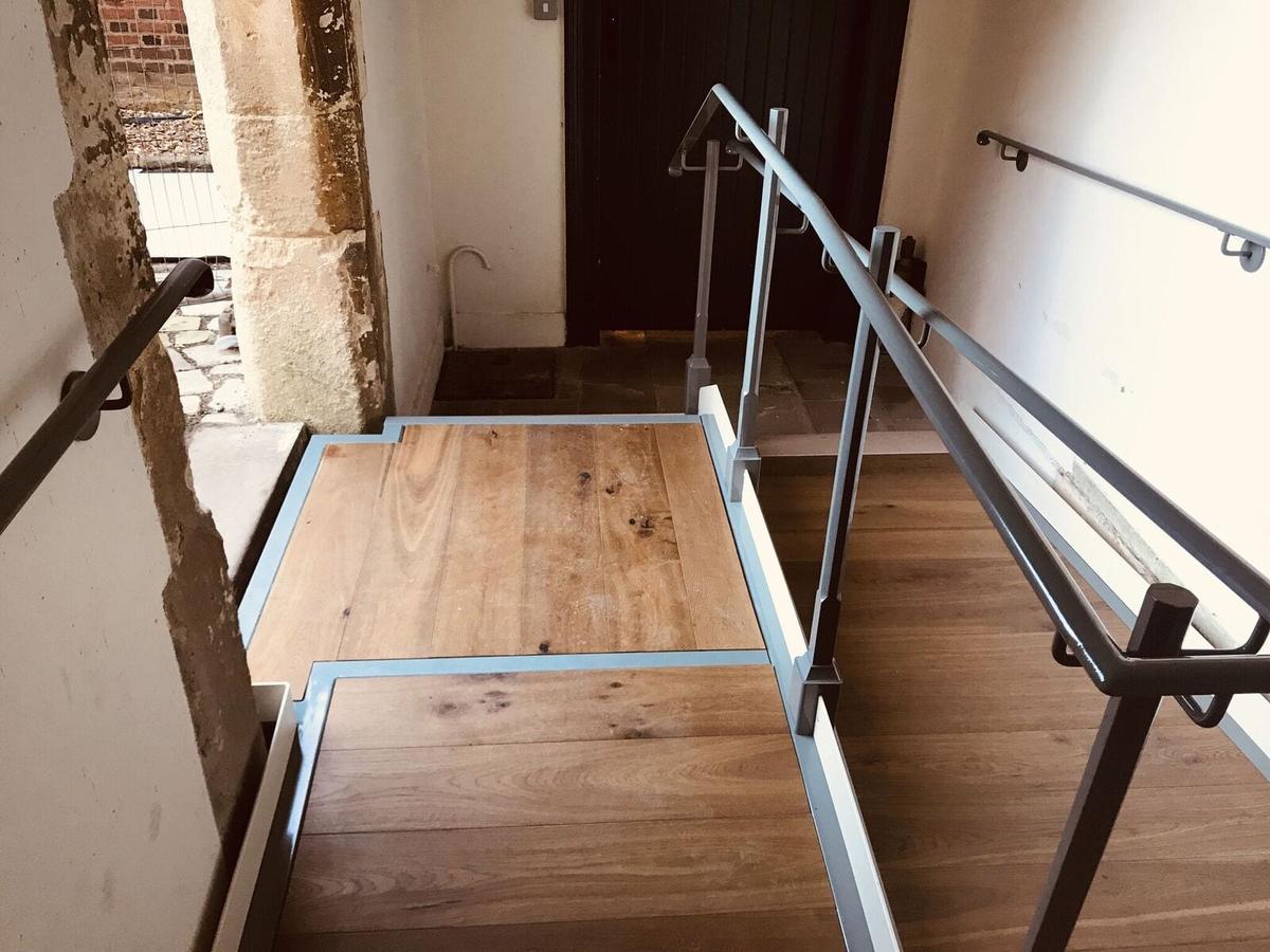 Ramp for the Tennis Court at Hampton Court Palace