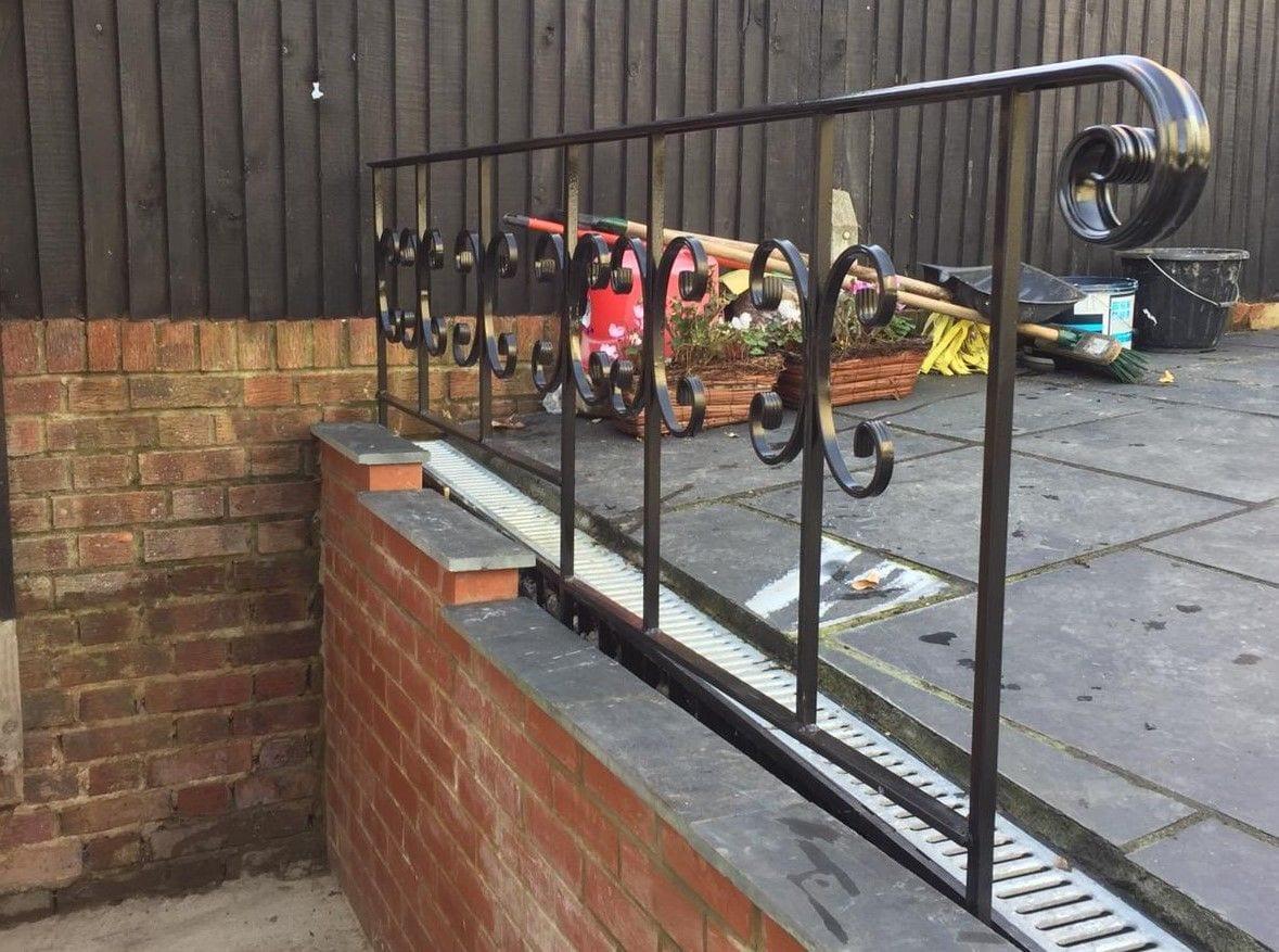 New Metal Railing for Car Parking Area, Loughton, Essex
