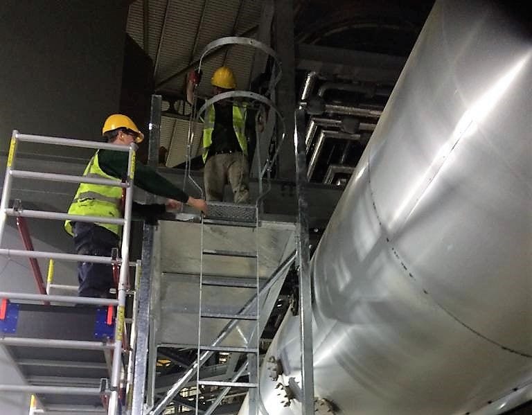 Metal Platforms & Roof Walkways