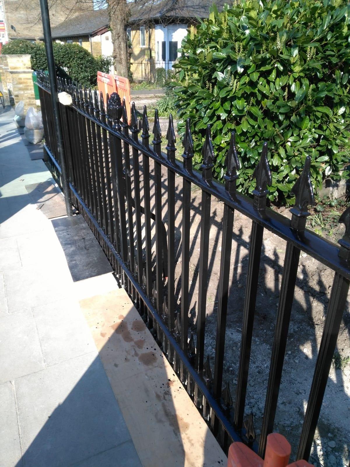 Second Major Railing Repair Project, Grade II Listed St. James' Church