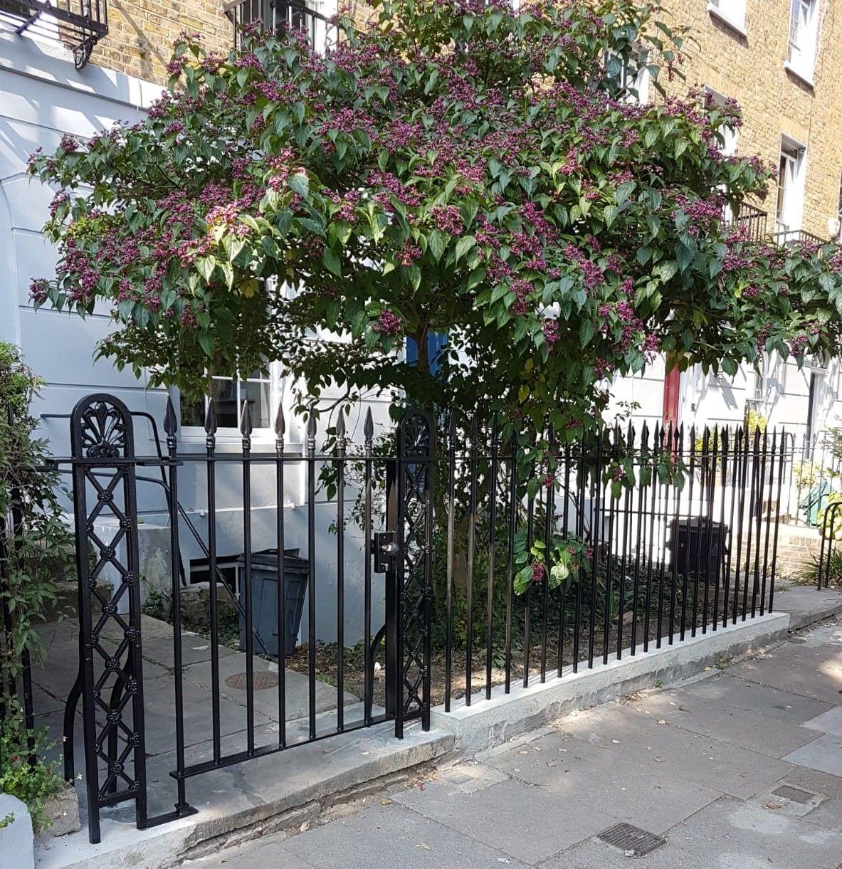 New Gate, Gate Column, Backstays and Railings,