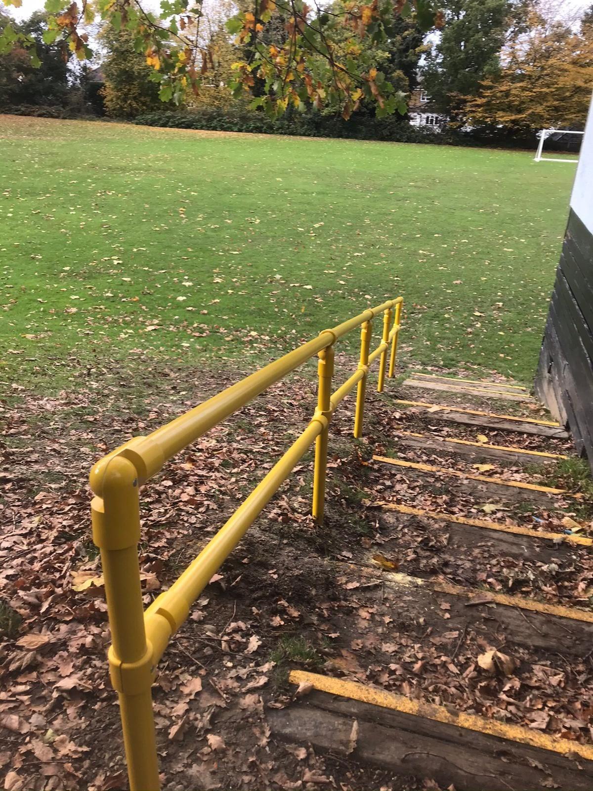 New Handrail for School Sports Field
