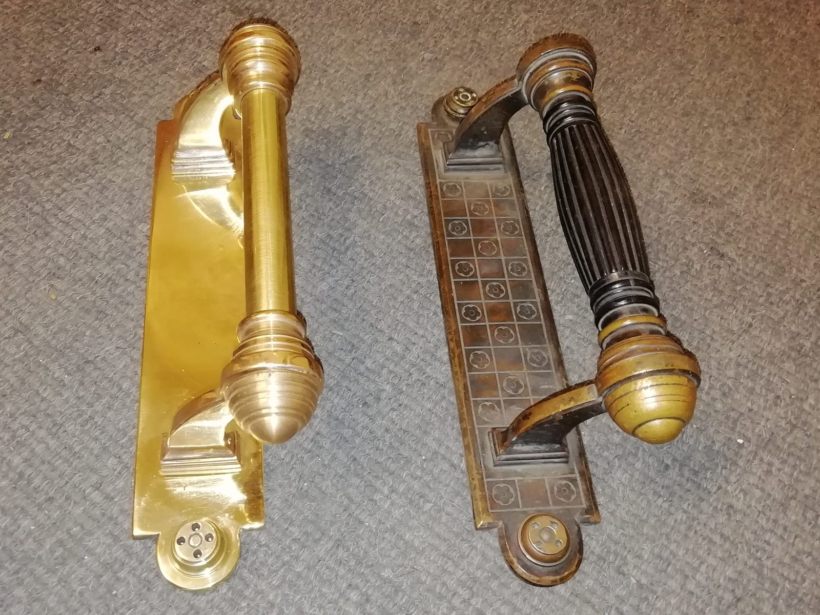 Brass Handle for the Natural History Museum