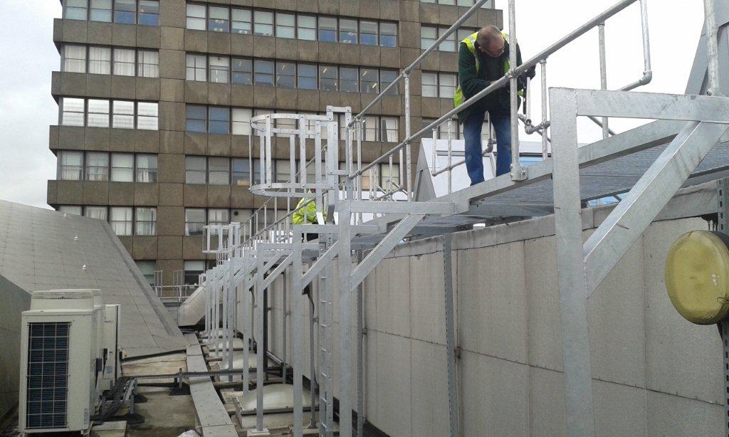 Metal Handrails, Bannisters & Balustrades