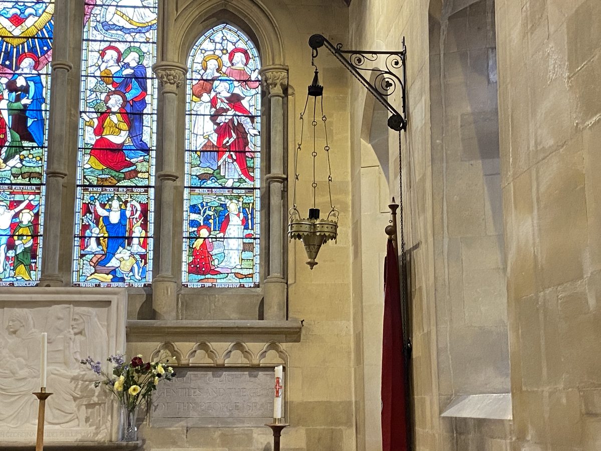 Brass Chandelier for Victorian Church