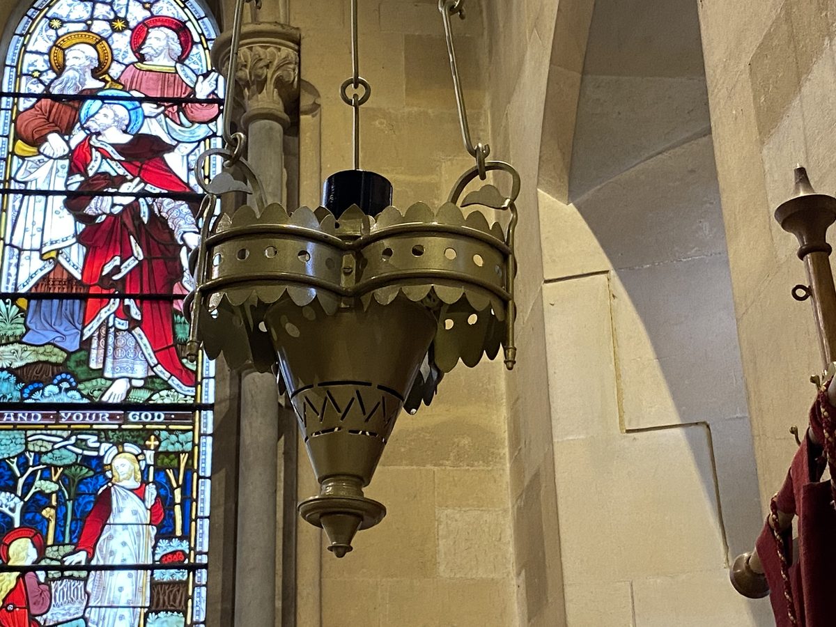 Brass Chandelier for Victorian Church in Kent