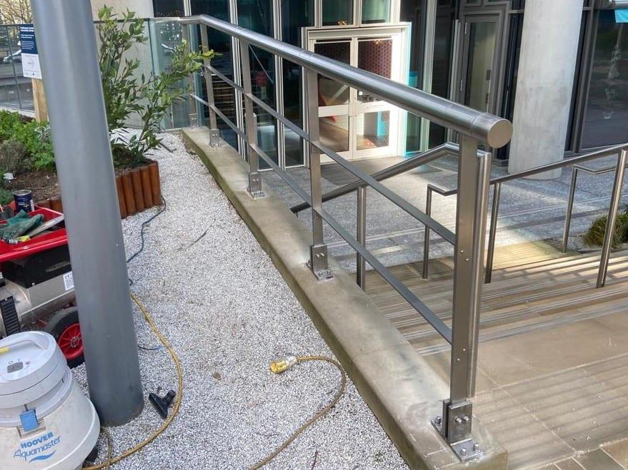 New Stainless Steel Railings, Paddington