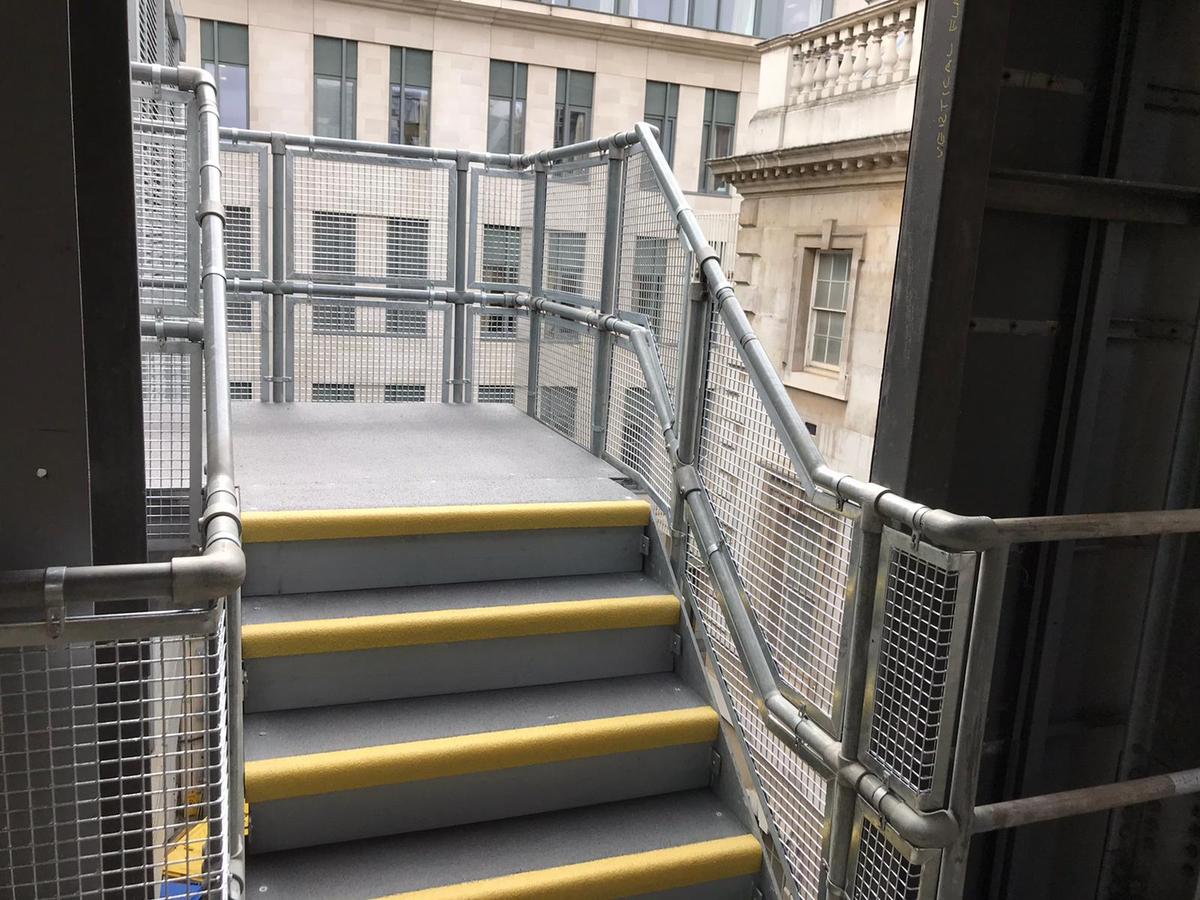 New Infill Panels For Handrails, The Royal London Hospital