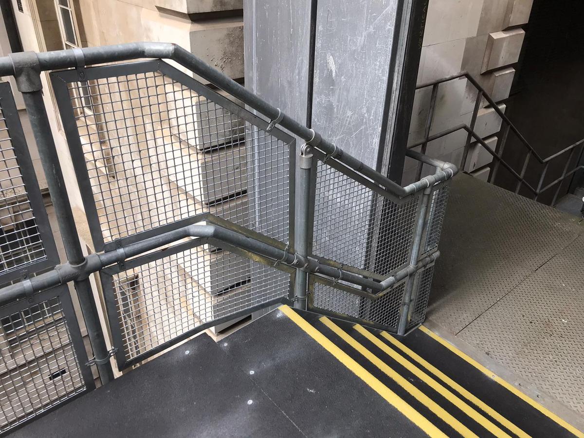 New Infill Panels For Handrails, The Royal London Hospital