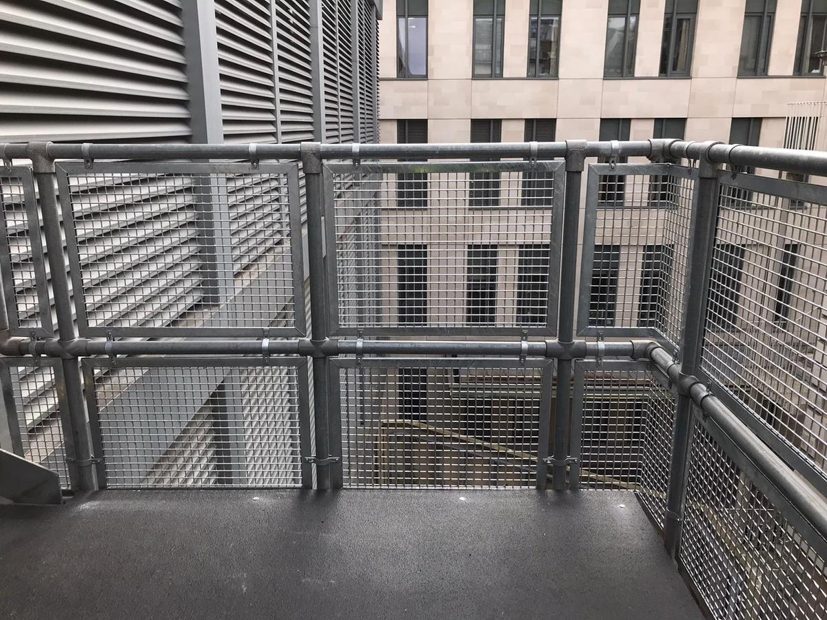 New Infill Panels For Handrails, The Royal London Hospital