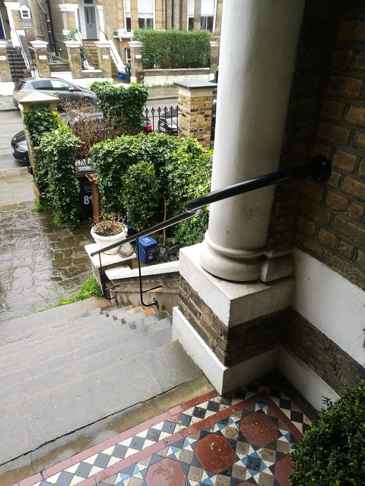 New Entrance Handrails