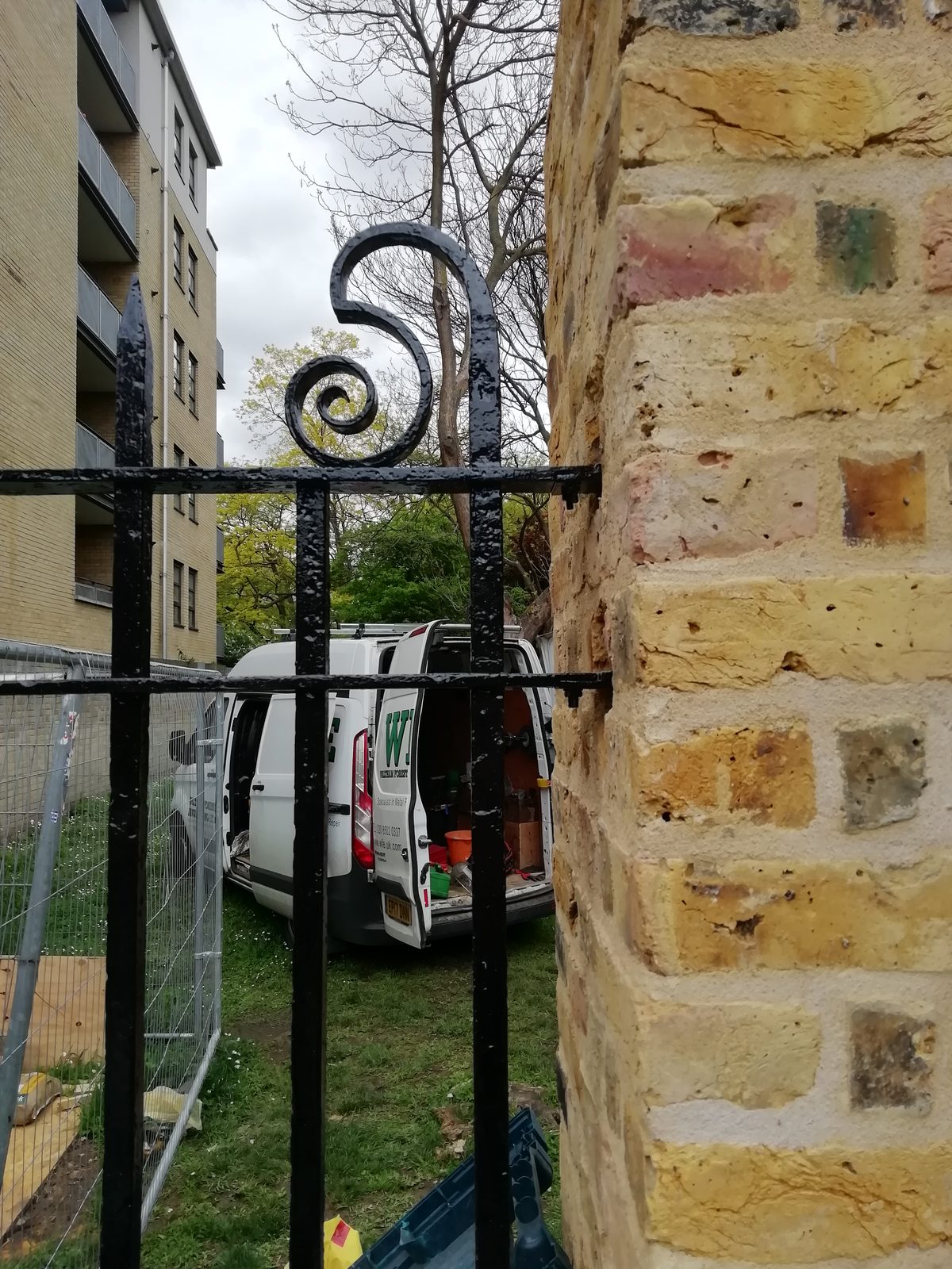 Railing Repairs, Old Paradise Gardens