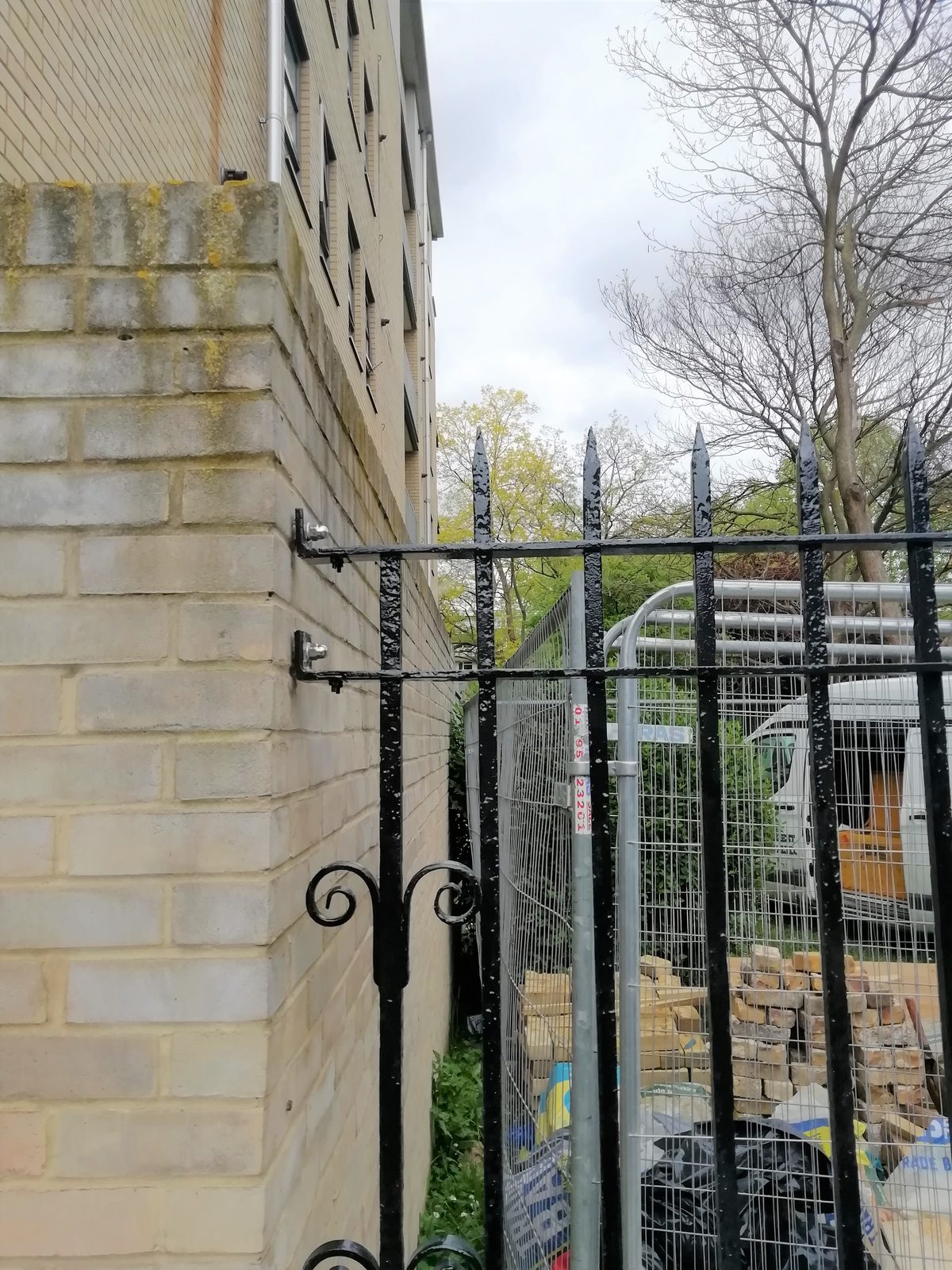 Railing Repairs, Old Paradise Gardens
