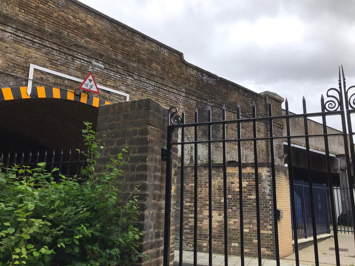 New Entrance Gates, Old Paradise Gardens,