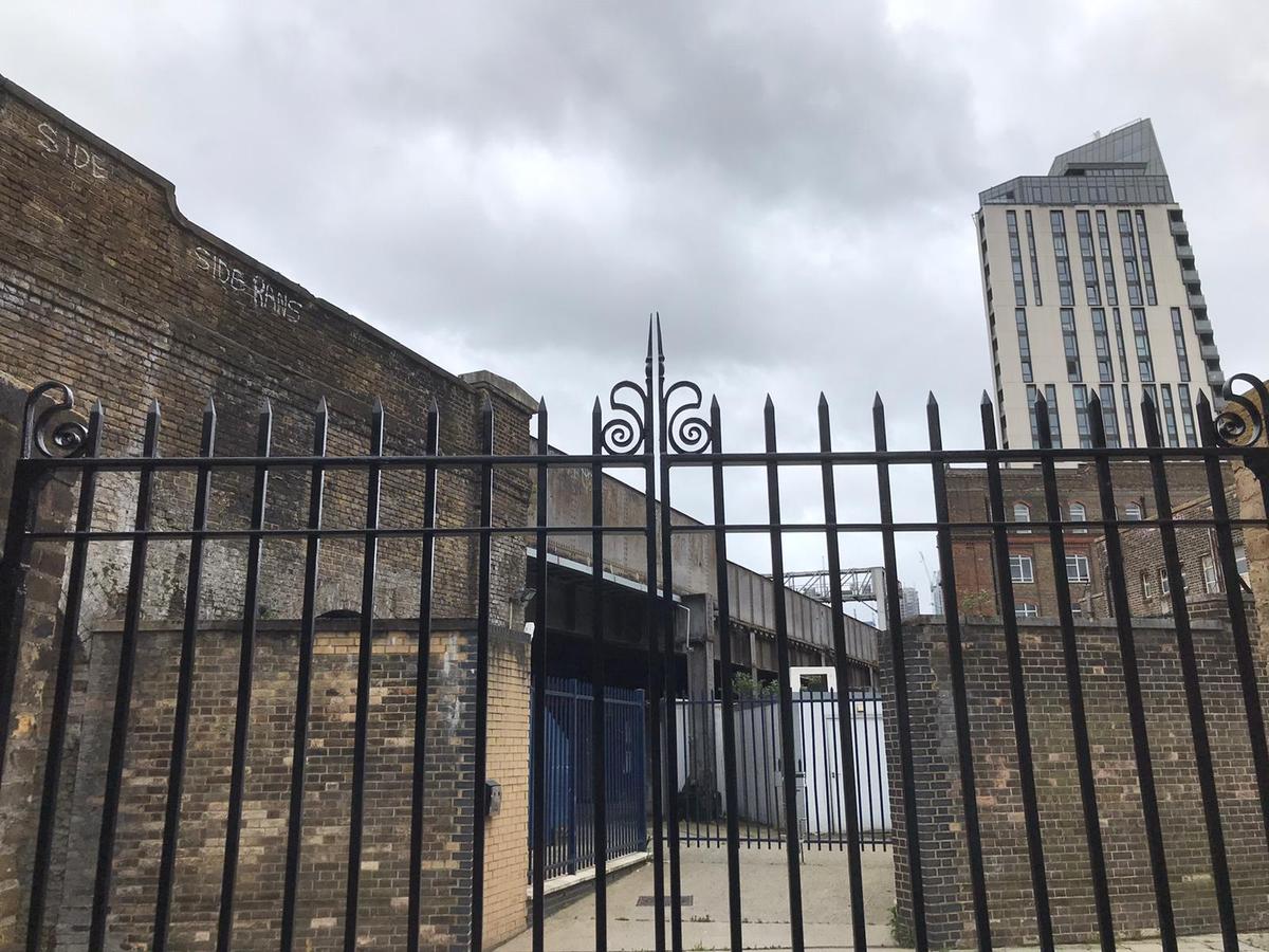 New Entrance Gates, Old Paradise Gardens,