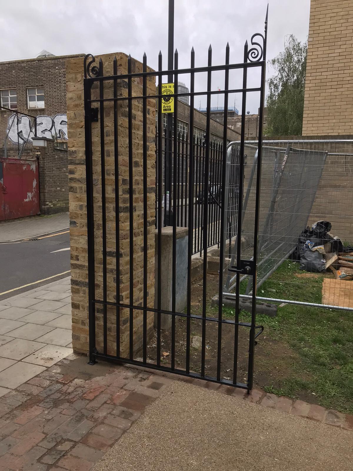 New Entrance Gates, Old Paradise Gardens,